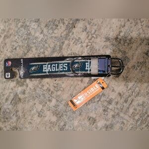 Philadelphia eagles dog collar